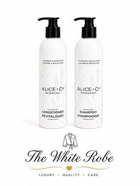 SHAMPOO & CONDITIONER ALICE & Co. LAVENDER & EUCALYPTUS - 12 fl.oz